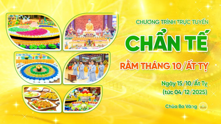 [Video] Chẩn tế rằm tháng 10/Ất Tỵ