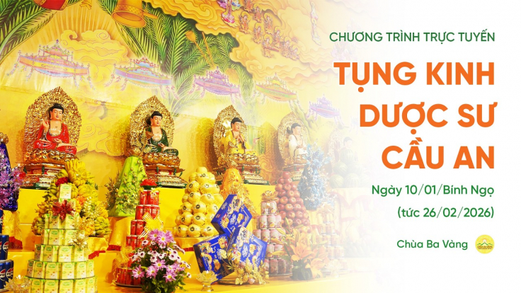 🔴 [TRỰC TIẾP] Ngày 2 - Tụng kinh Dược sư cầu an đầu năm | Ngày 10/01/Bính Ngọ