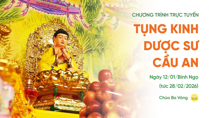 [Video] Ngày 4 - Tụng kinh Dược sư cầu an đầu năm | Ngày 12/01/Bính Ngọ