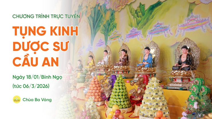 🔴 [TRỰC TIẾP] Ngày 10 - Tụng kinh Dược sư cầu an đầu năm | Ngày 18/01/Bính Ngọ